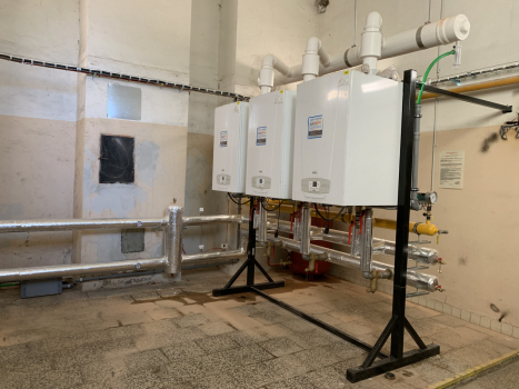 Kotelna gymnázium Bučovice - Voda Topení Plyn | BYTOP - GAS, s.r.o.